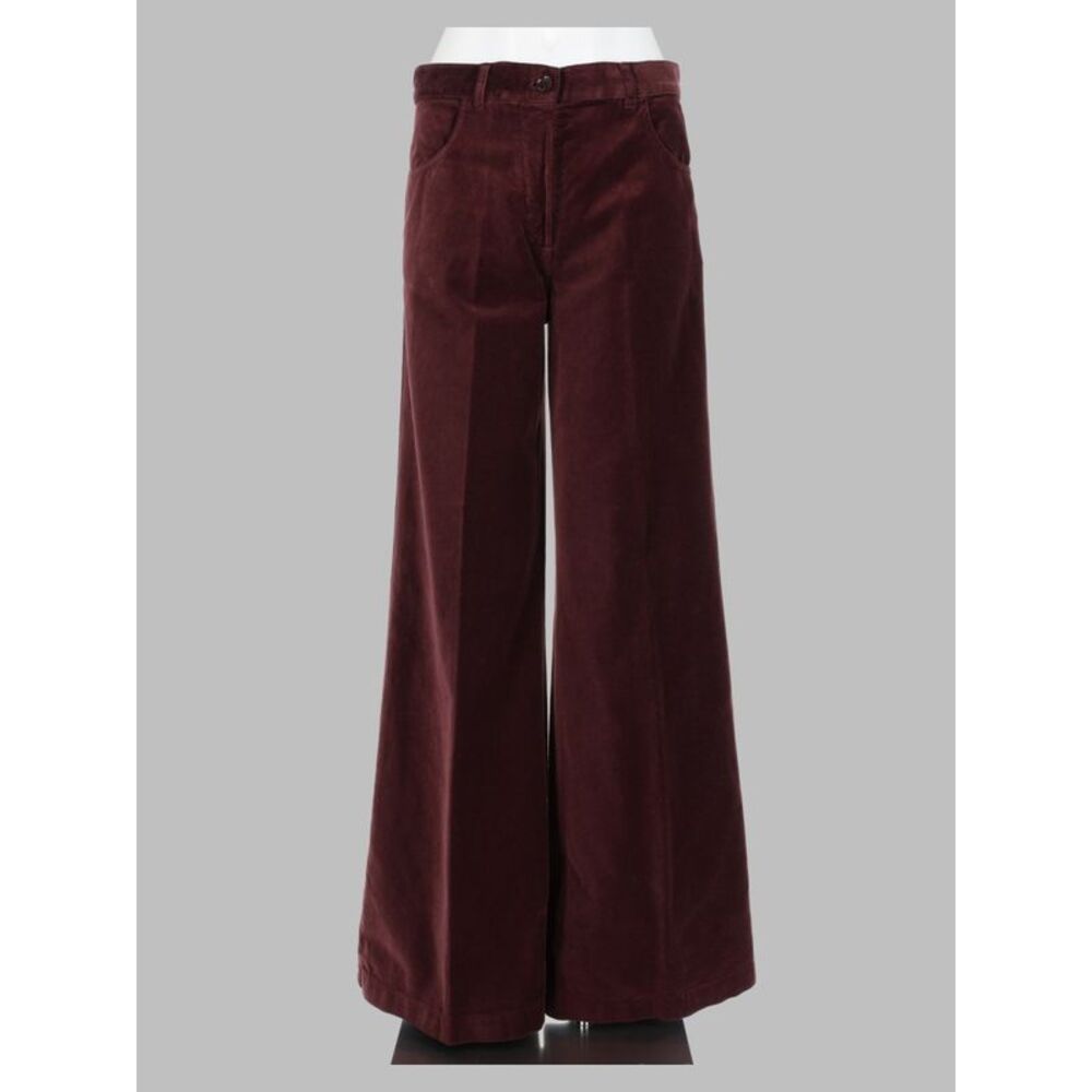 Aspesi Women Pantalone In Velluto Di Cotone